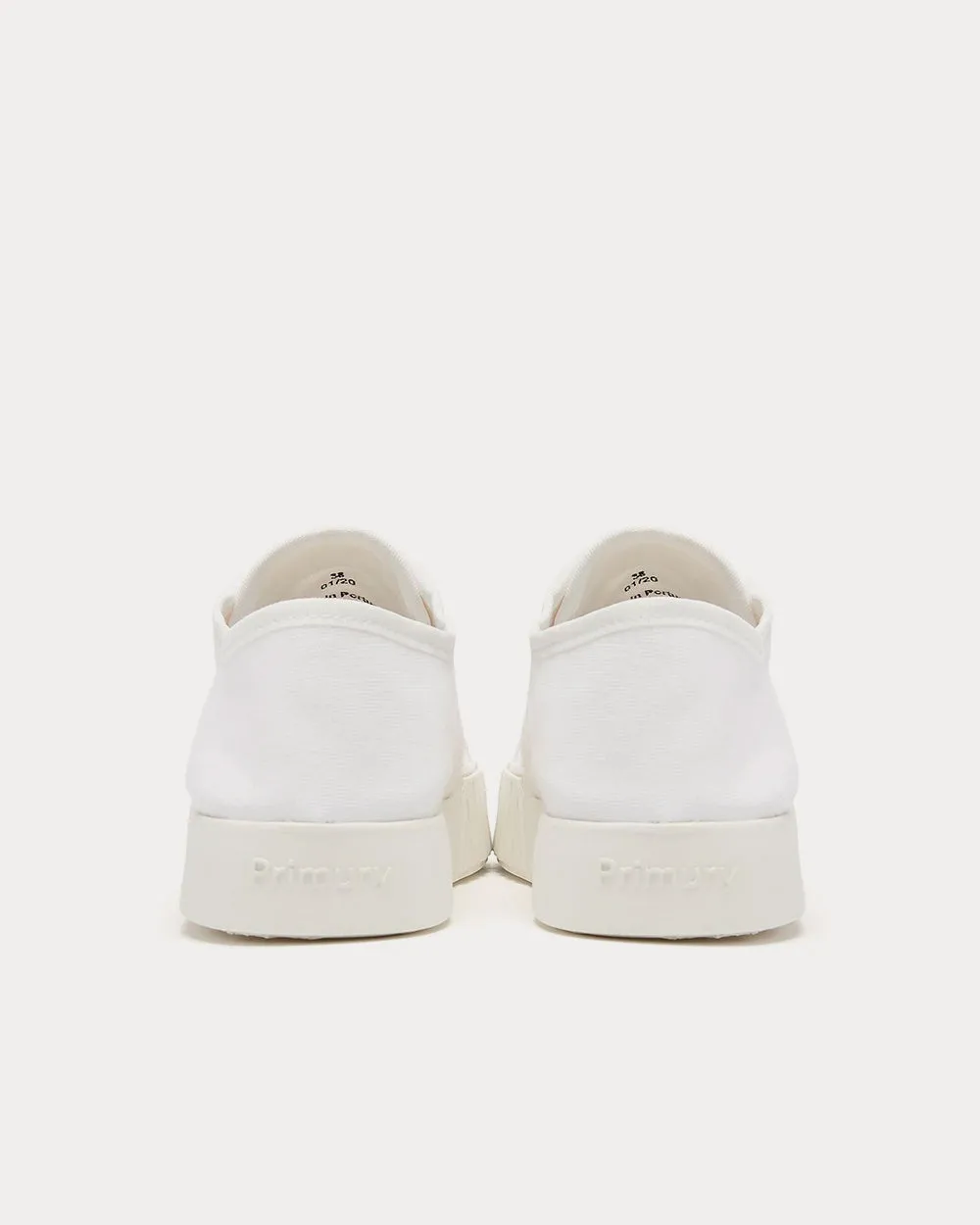 Divid White / White Low Top Sneakers