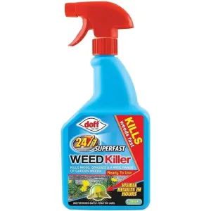 Doff 24/7 Superfast Weedkiller Ready To Use - 1 Litre