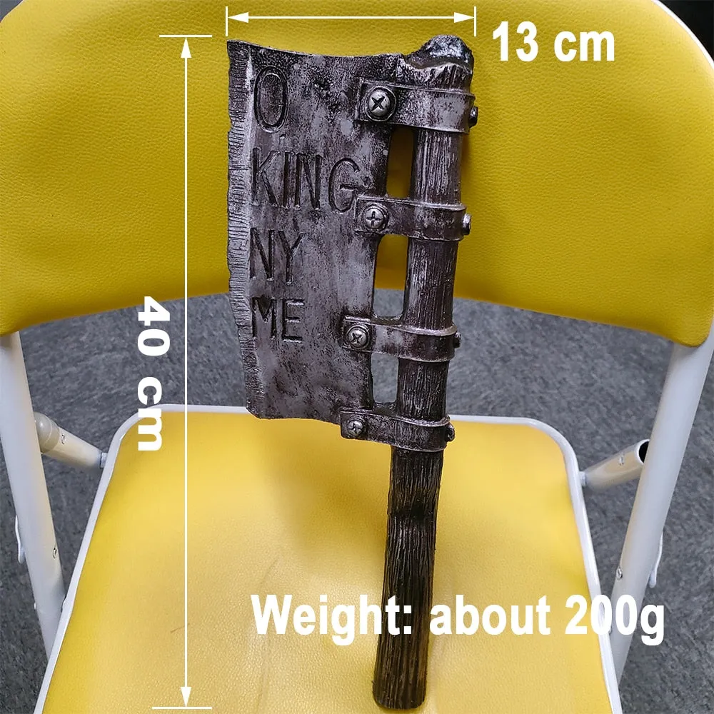 Dying Light 2 PU Foam Ax Weapon Props Cosplay Equipment Replicas Sponge Knife Halloween Toys For Adults Accessories