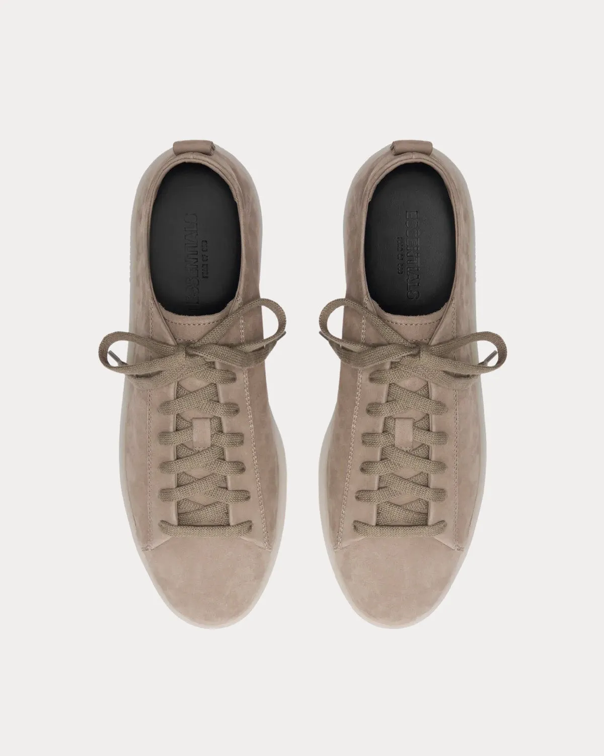 ESSENTIALS Tennis Low Warm Taupe Low Top Sneakers