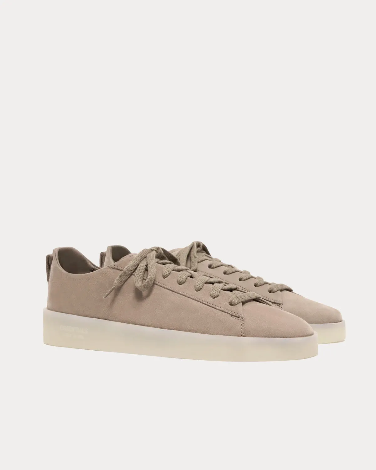 ESSENTIALS Tennis Low Warm Taupe Low Top Sneakers