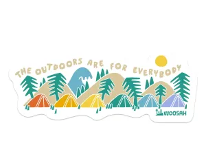 Everybody Outdoors Sticker