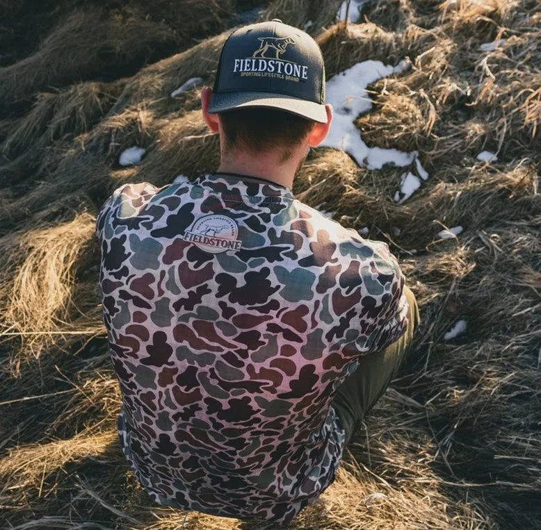 Fieldstone Adults Logo Cap 047 Grey/Black