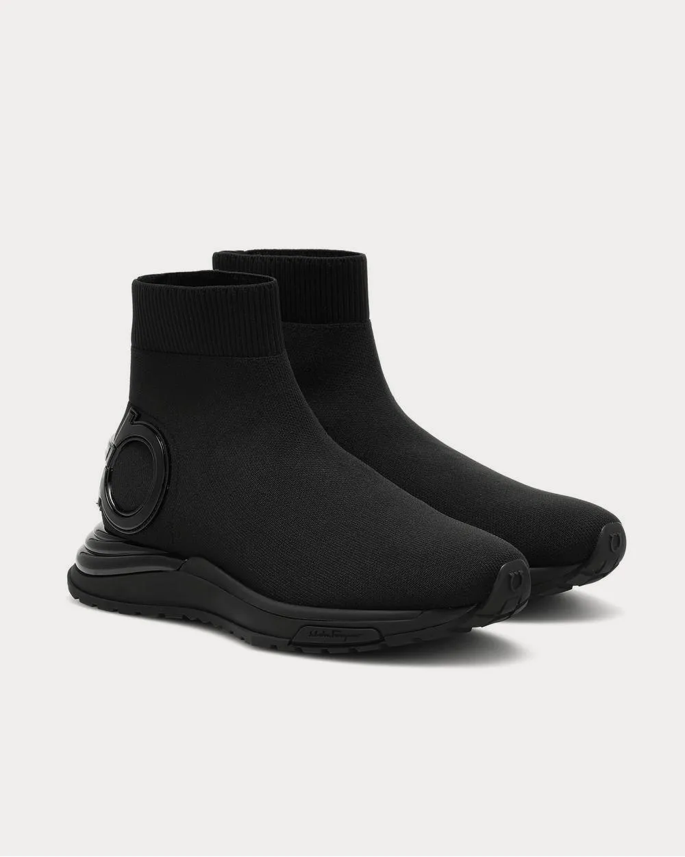 Gardena Black High Top Sneakers
