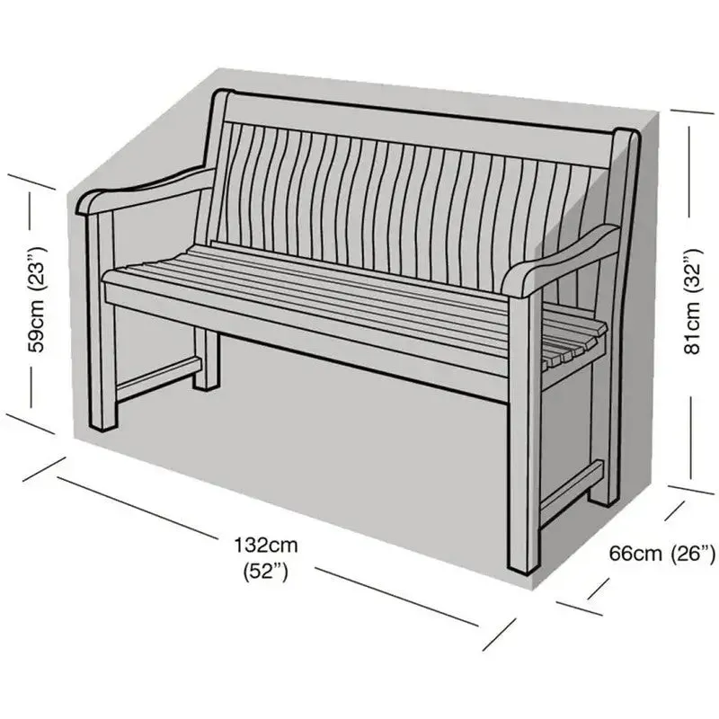 Garland 2 Seater Bench Cover - 4 Foot