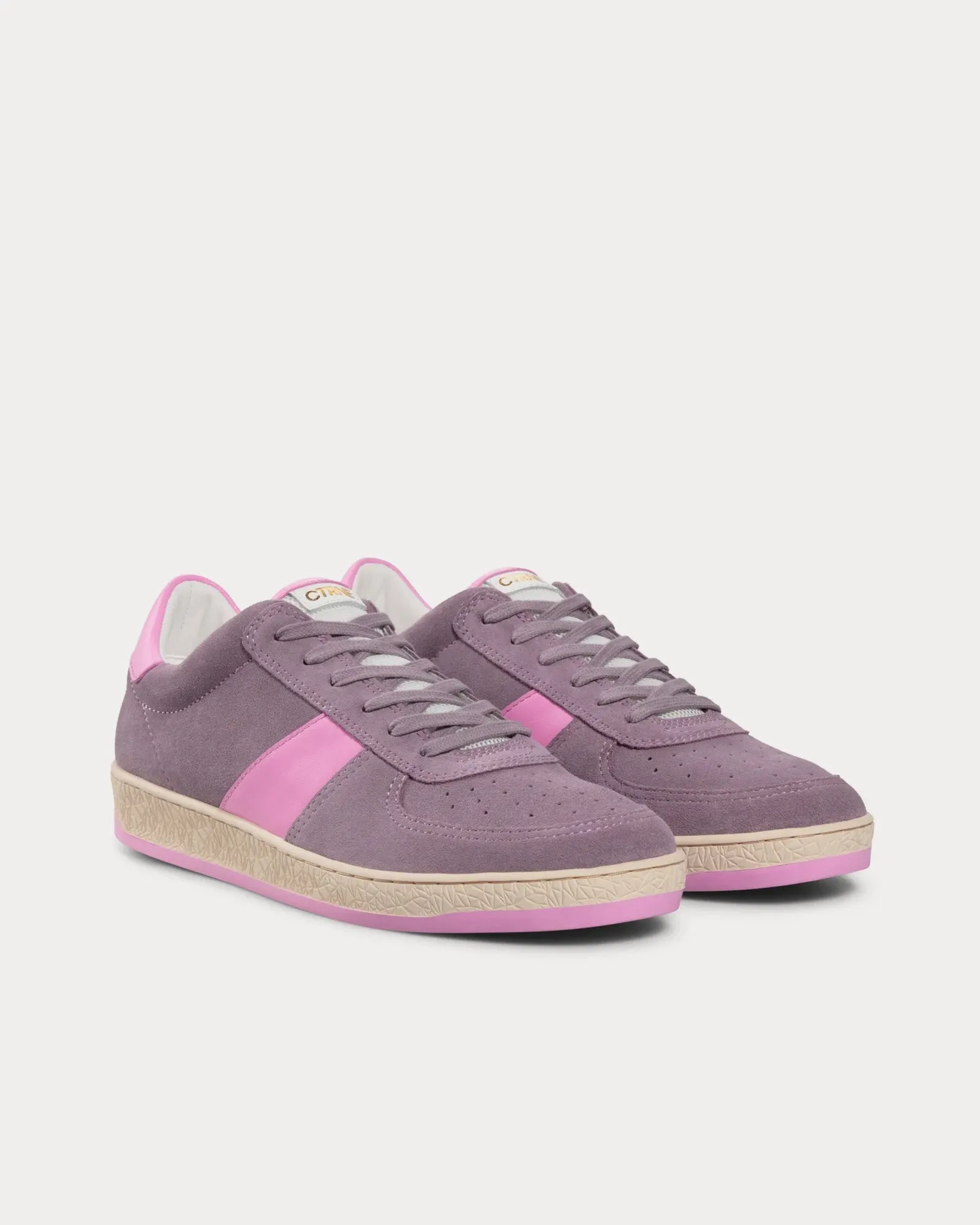 Geode Suede Purple / Pink Low Top Sneakers