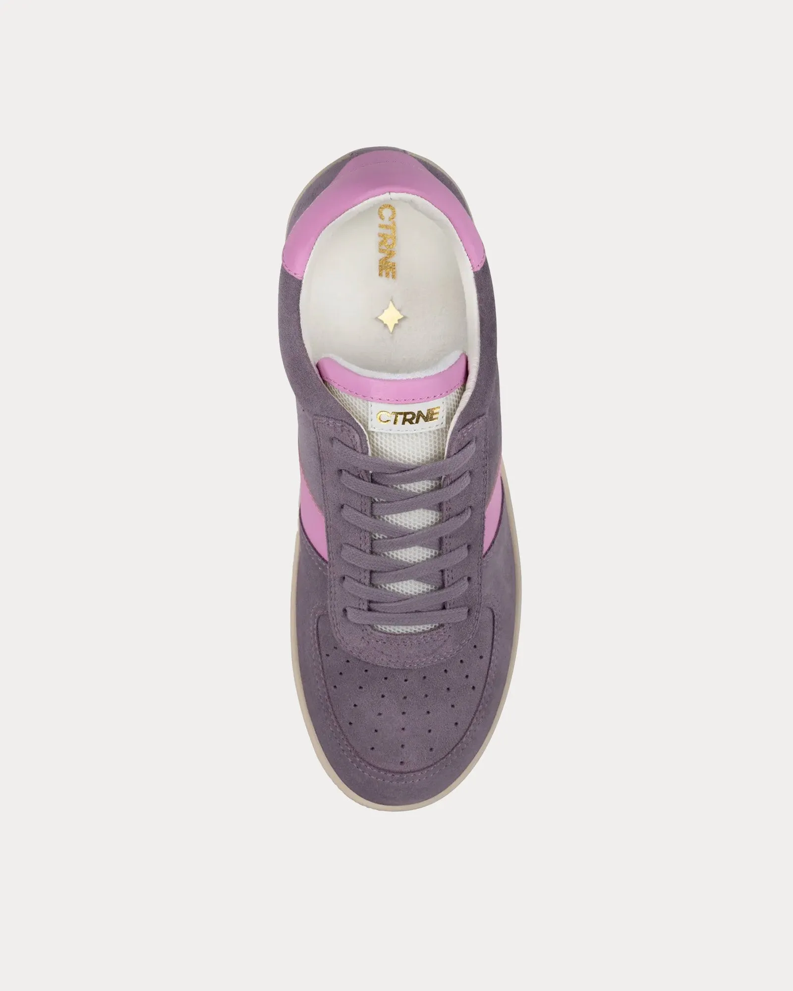 Geode Suede Purple / Pink Low Top Sneakers