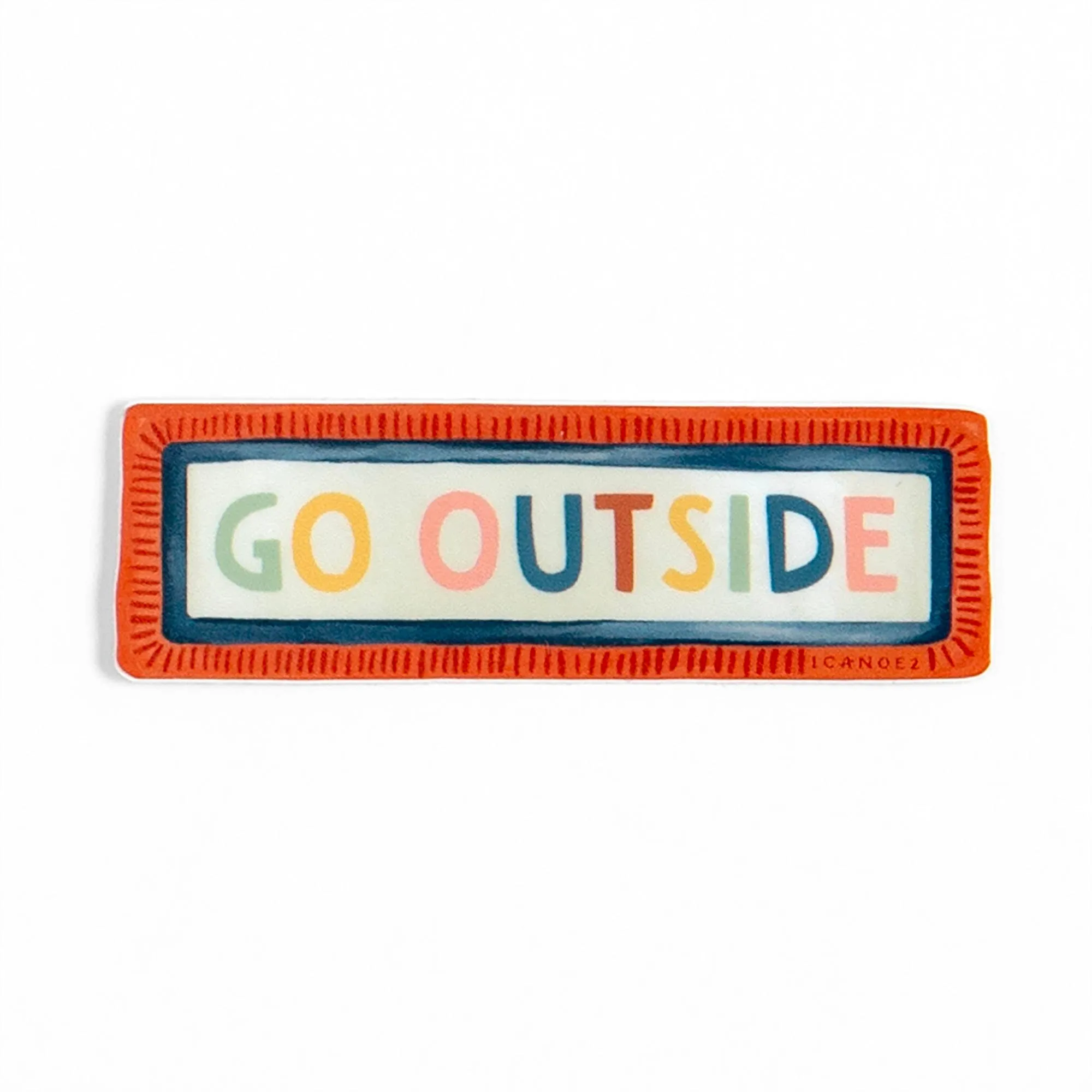 Go Outside Sticker