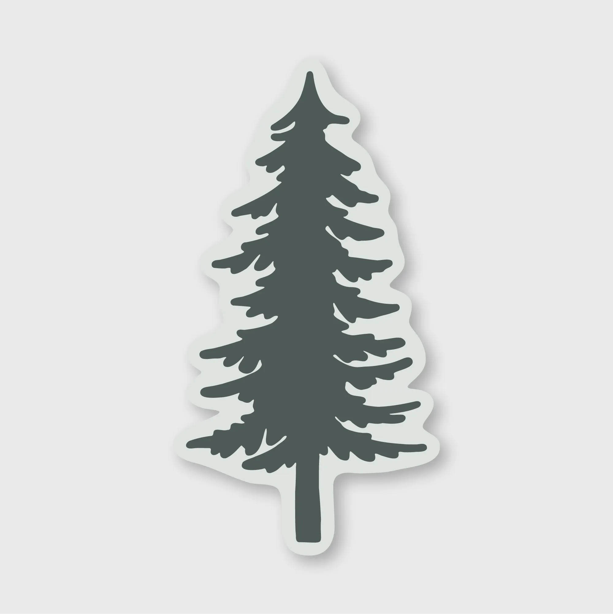 Green Pine Sticker