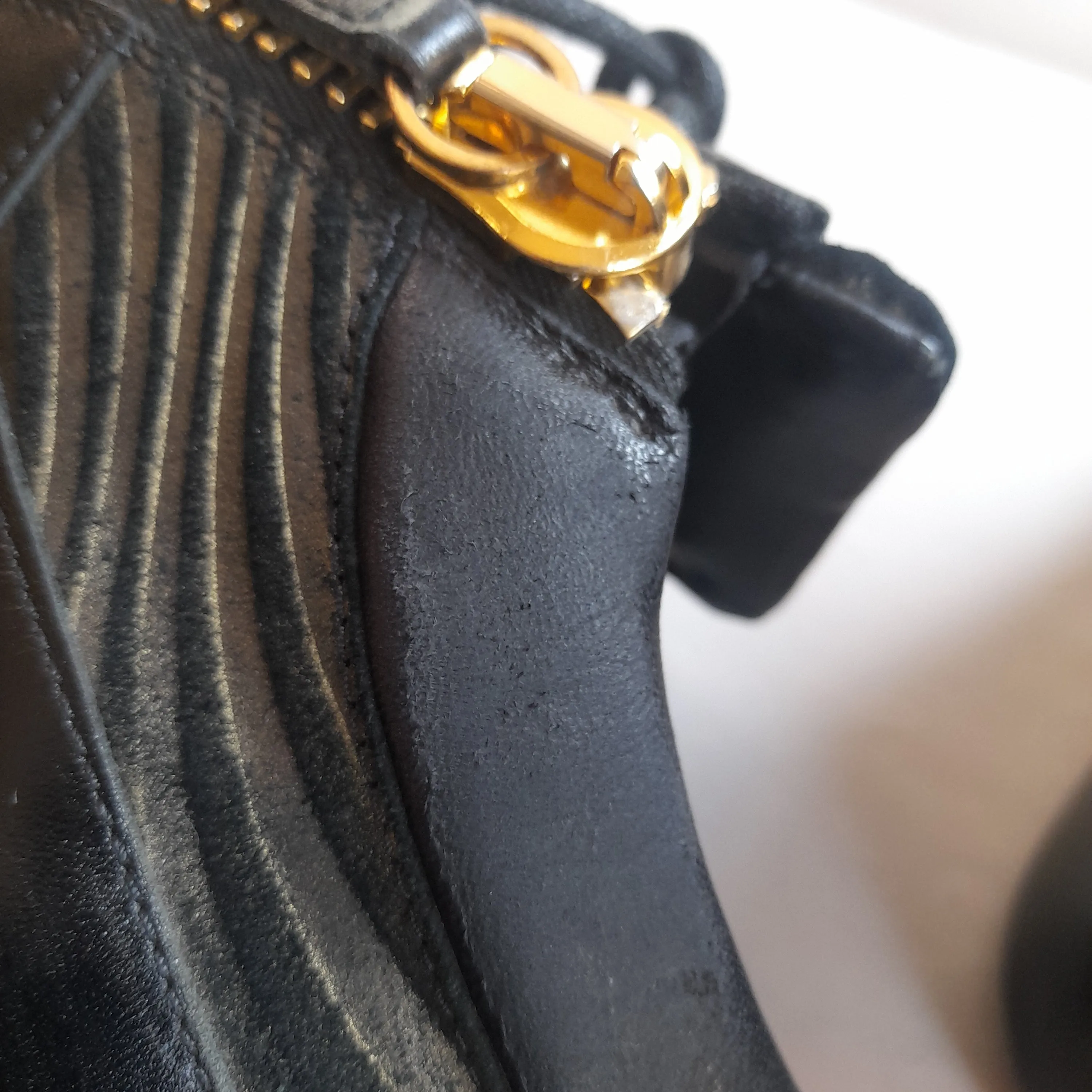 Guiseppe Zanotti Black Suede and Leather Low Top Sneakers | Like New |