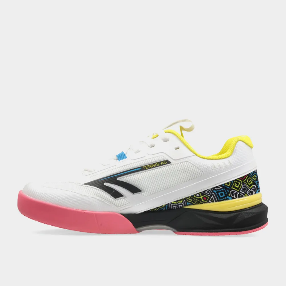 HI-Tec Mens Tennis Ac Shoe White/multi _ 183721 _ White
