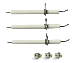Hongso CED010 Ceramic Electrode Replacement for Select Gas Grill Models by Aussie, BBQ Grillware and Others, Set of 3