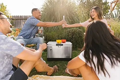 Igloo 54 QT Legacy Stainless Steel Cooler with Bottle Opener