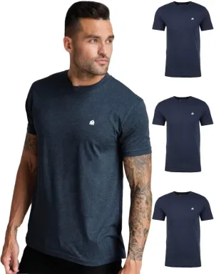 INTO the AM Mens T Shirt Packs - Short Sleeve Crew Neck Soft Fitted Tees S - 4XL Fresh Classic Tshirts