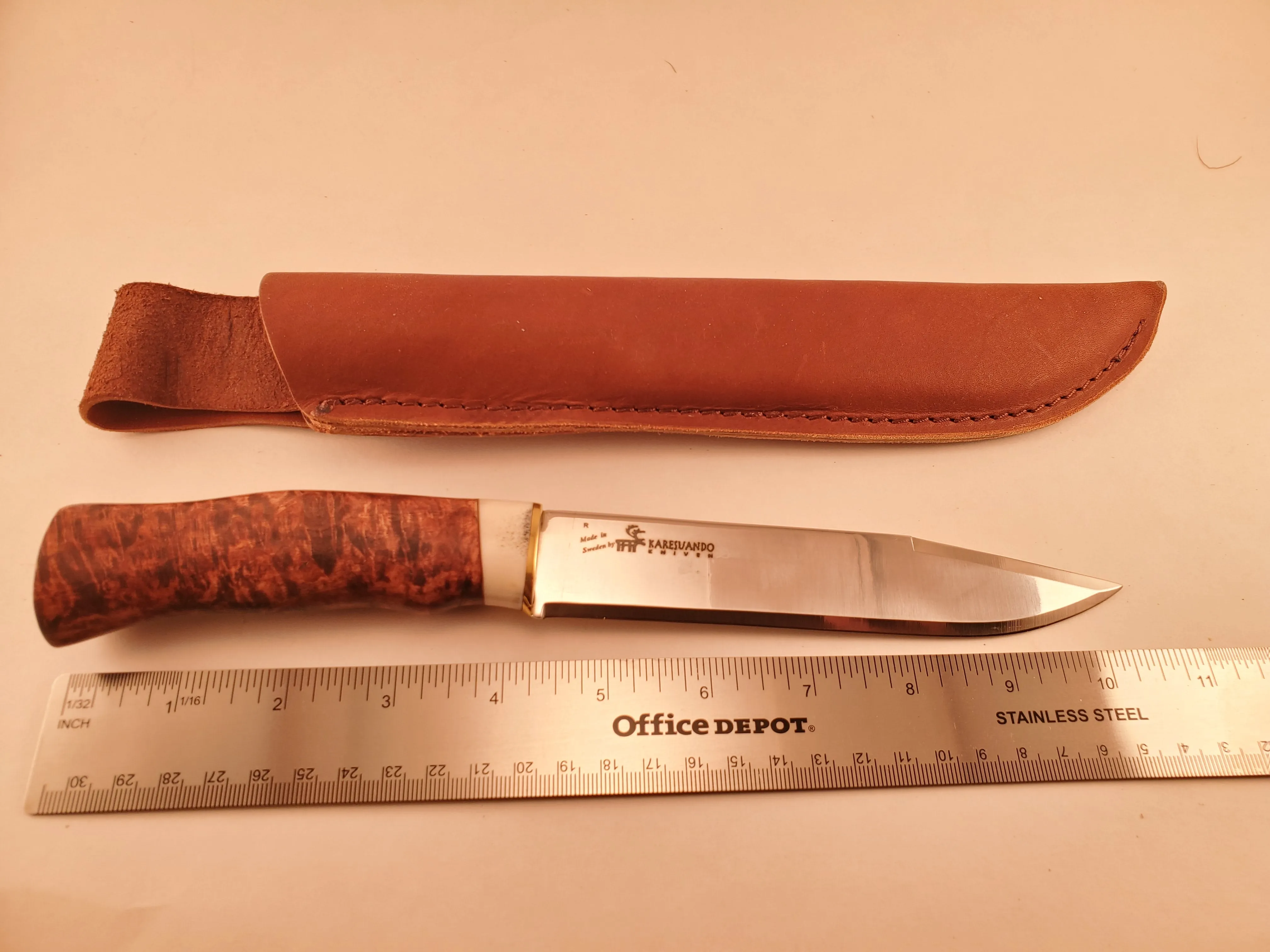Karesuando Stickkniv (Large Hunter) Natural #3620