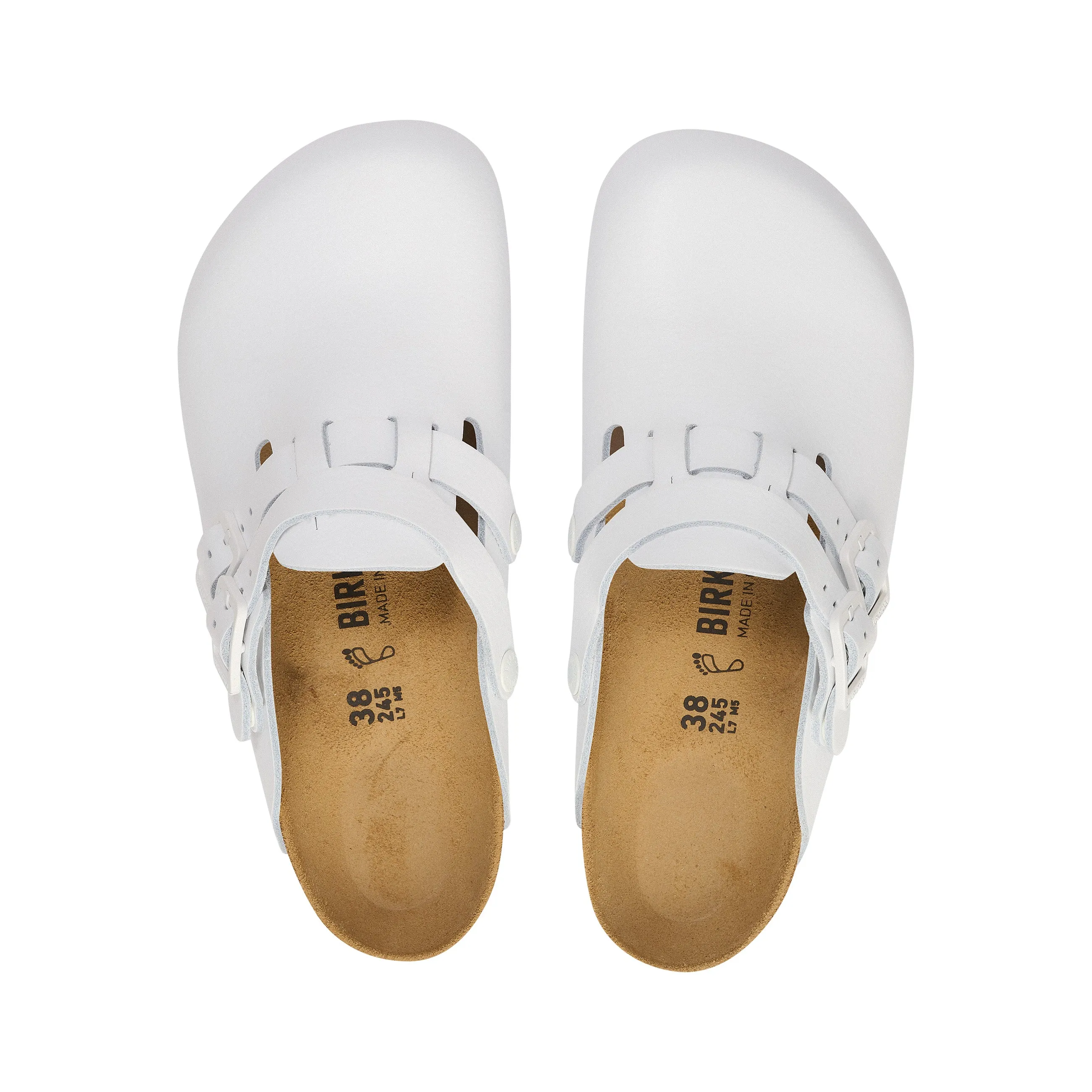 Kay Pro White PU Coated Natural Leather
