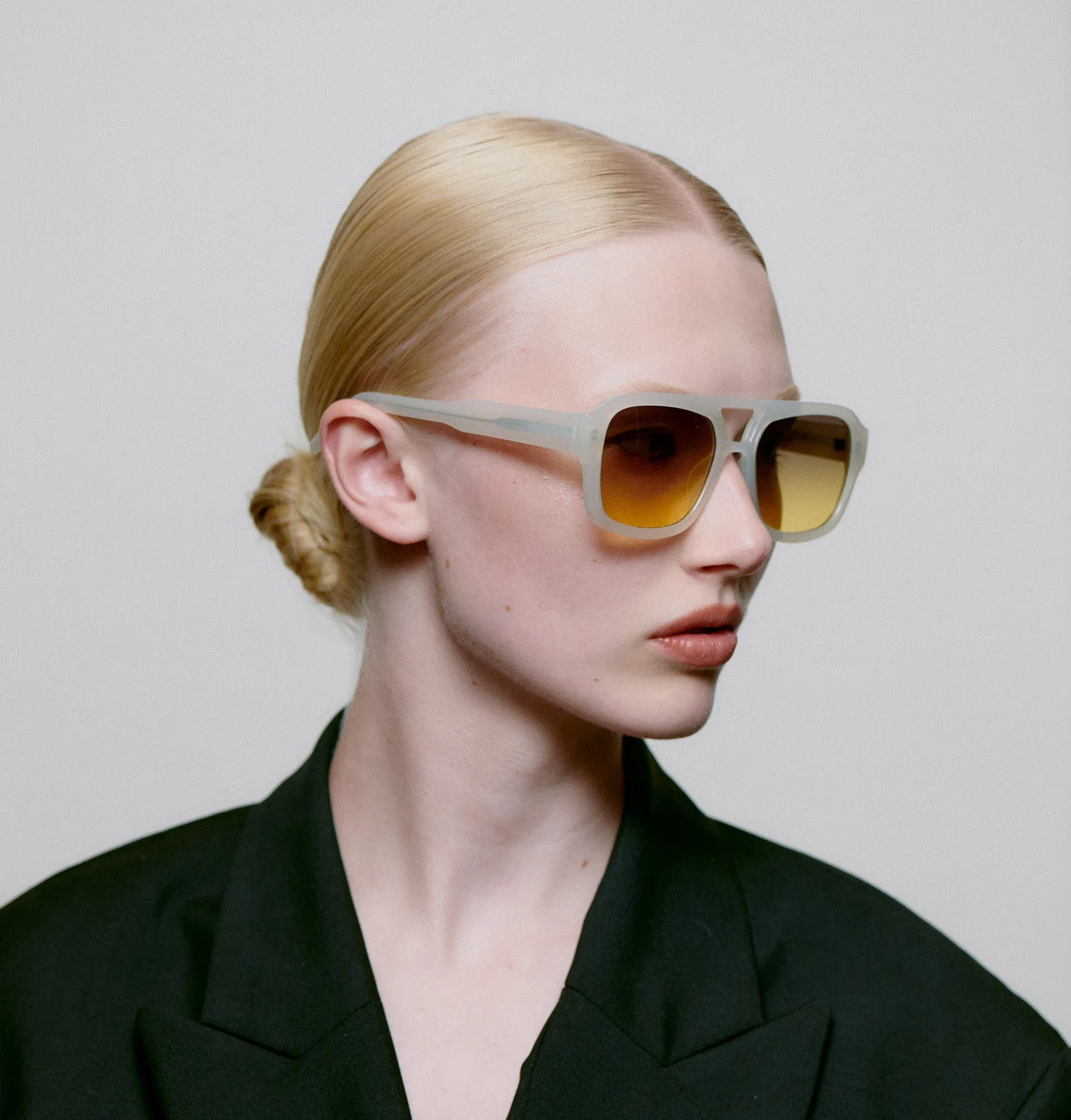 Kaya Sunglasses - Cream Bone
