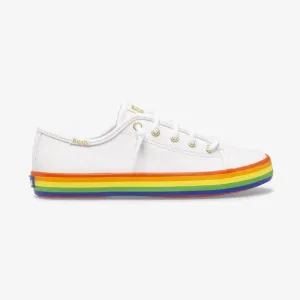 Keds Kickstart Seasonal White Rainbow