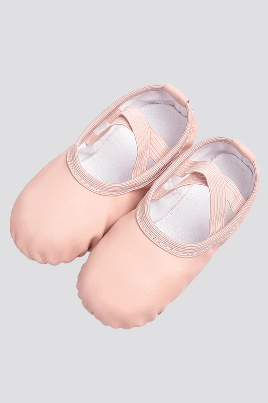 Kids PU Full Leather Ballet Shoes (Full Sole)