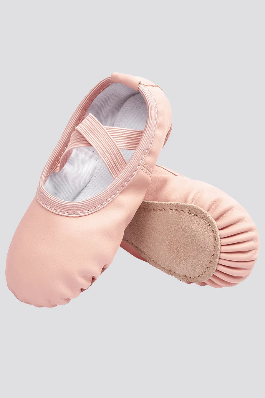 Kids PU Full Leather Ballet Shoes (Full Sole)