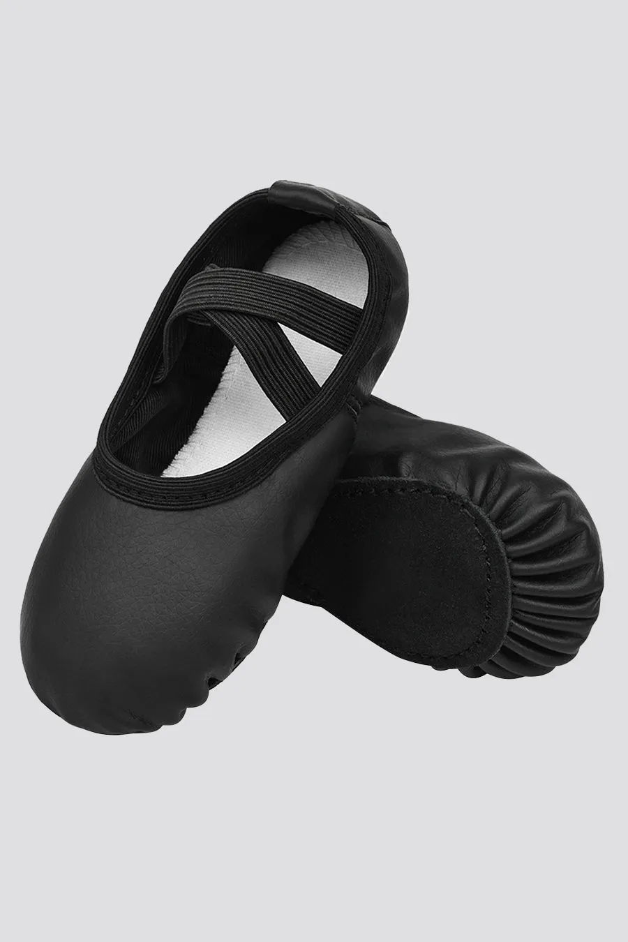 Kids PU Full Leather Ballet Shoes (Full Sole)