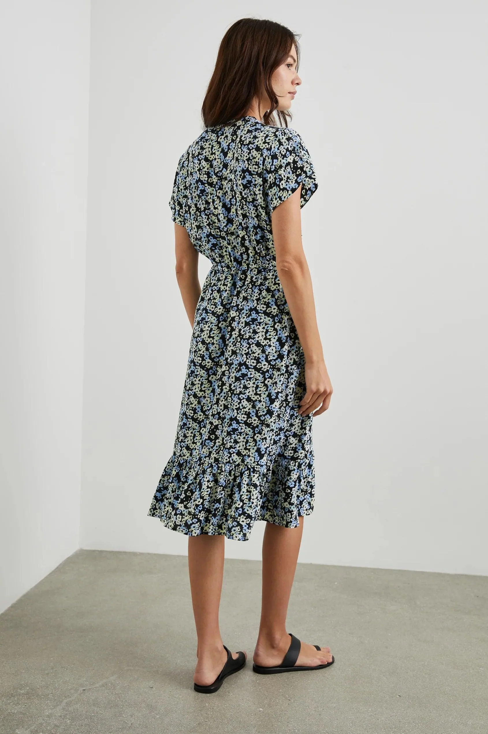 Kiki Dress Midnight Meadow Floral