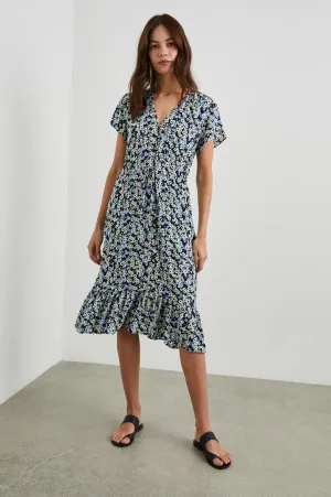 Kiki Dress Midnight Meadow Floral