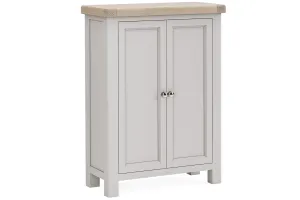 Kilronan - Grey And Oak Shoe Storage Unit