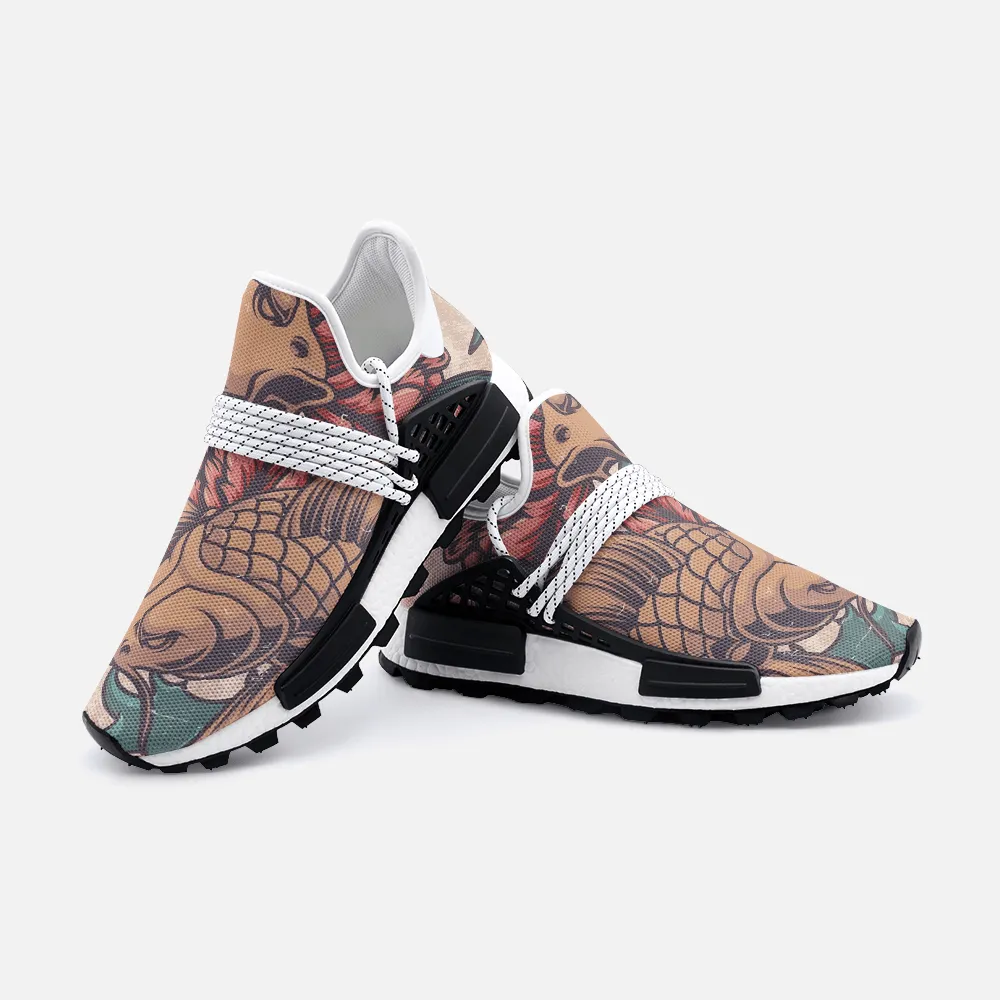koi Fish Unisex Lightweight Custom shoes