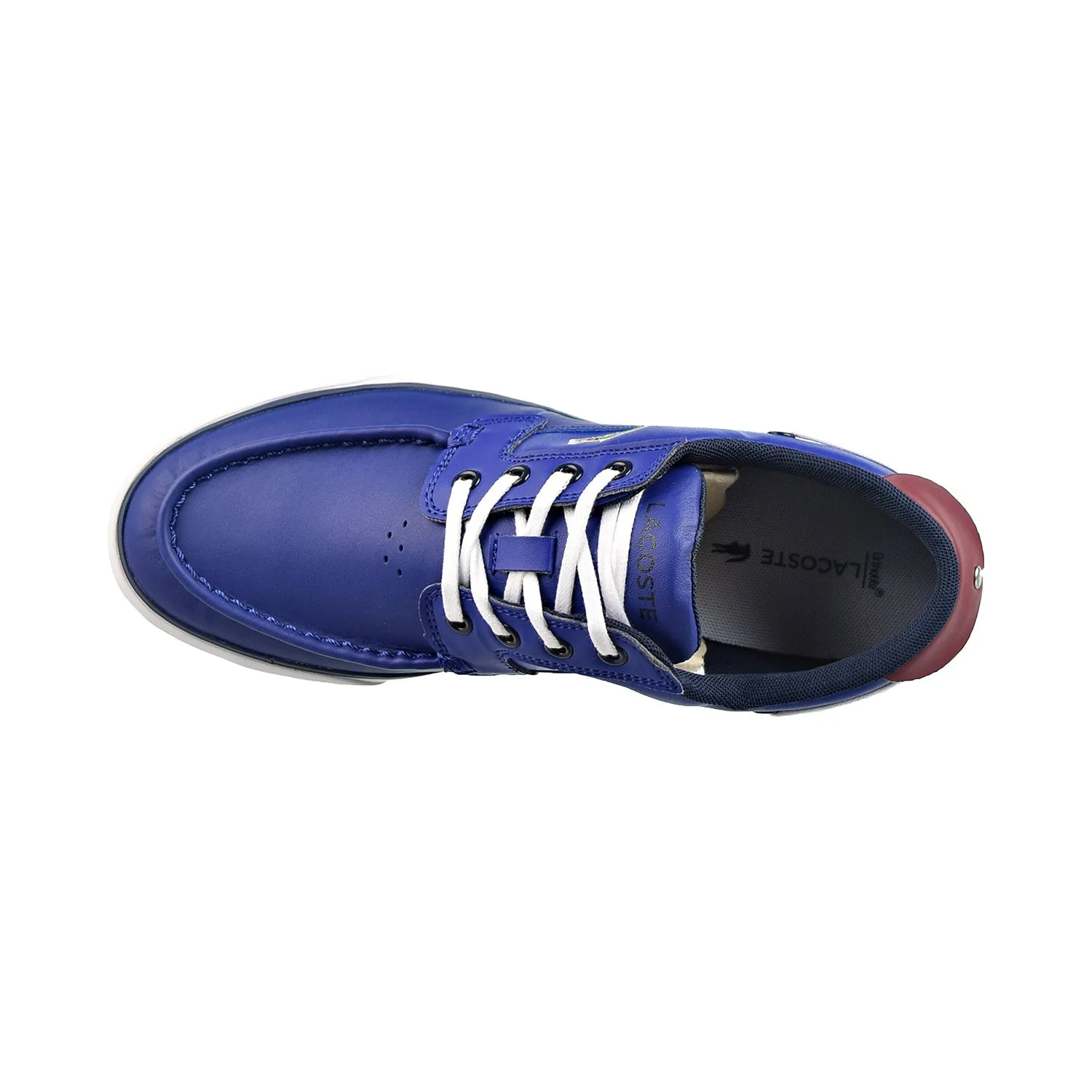 Lacoste Bayliss Deck 222 1 CMA Men's Shoes Blue-White