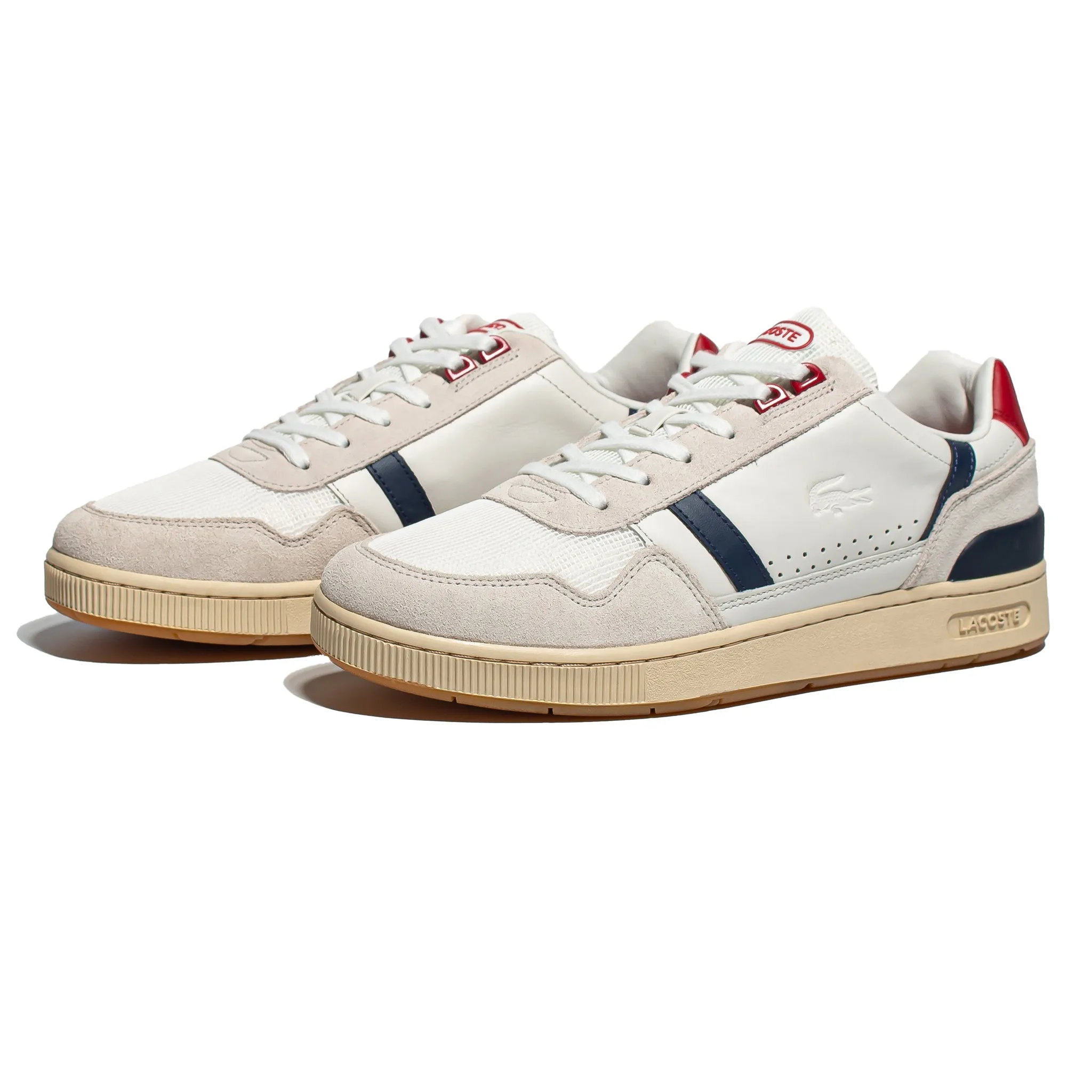 Lacoste T-Clip 120 Off White/Navy/Red