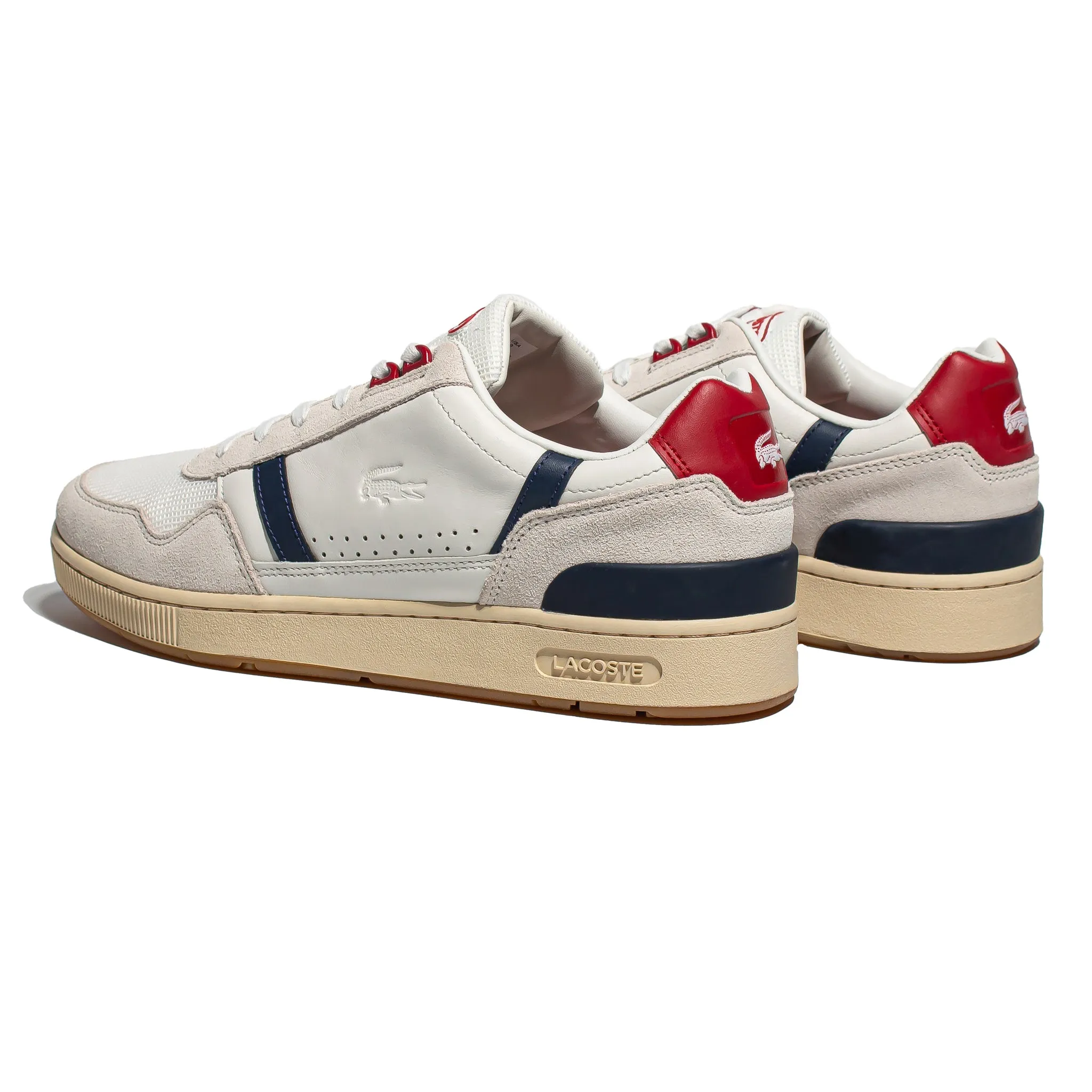 Lacoste T-Clip 120 Off White/Navy/Red