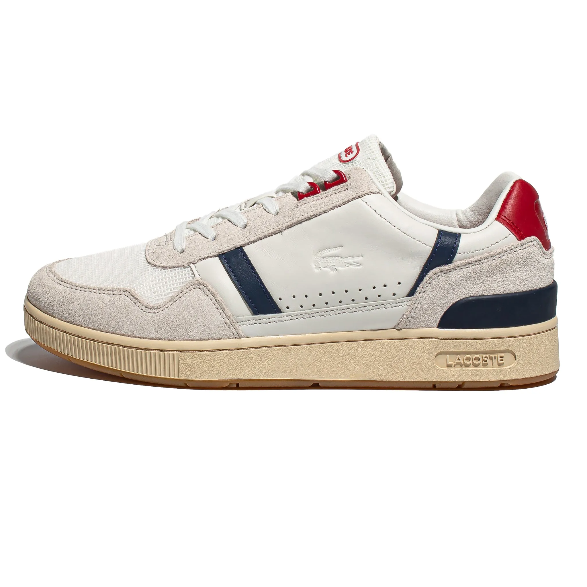 Lacoste T-Clip 120 Off White/Navy/Red