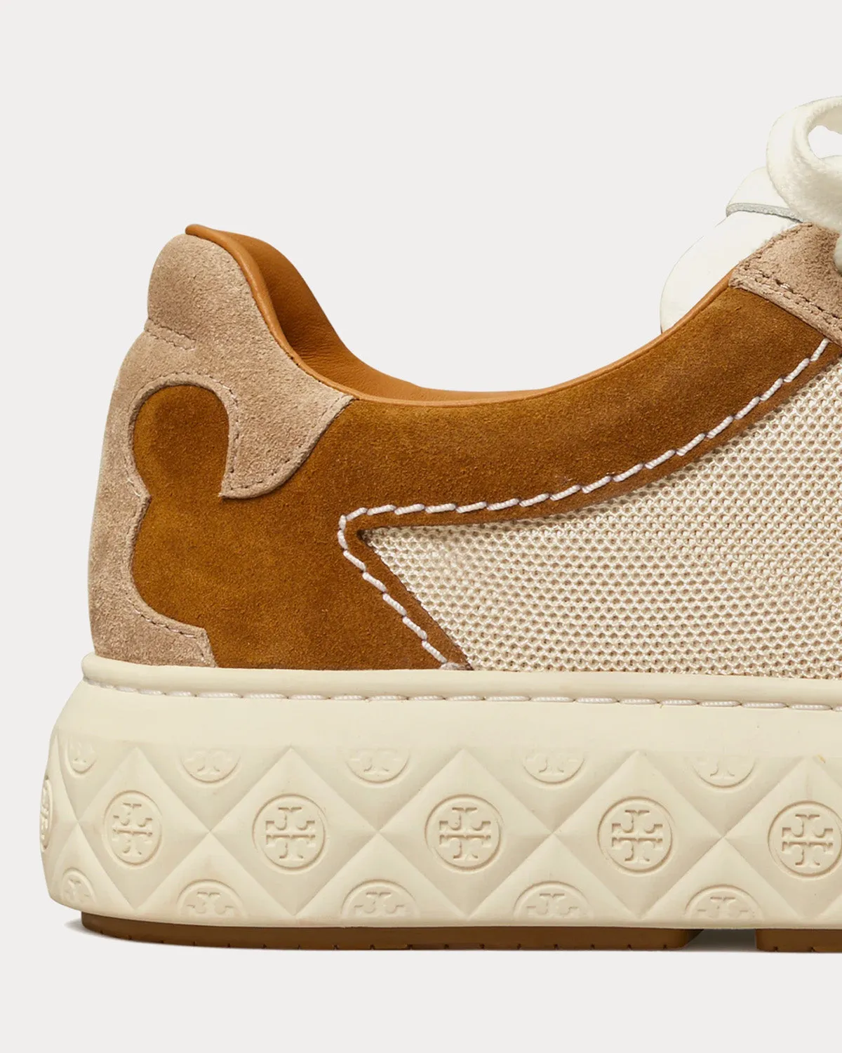 Ladybug White / Purity / Cream / Tabacco Low Top Sneakers