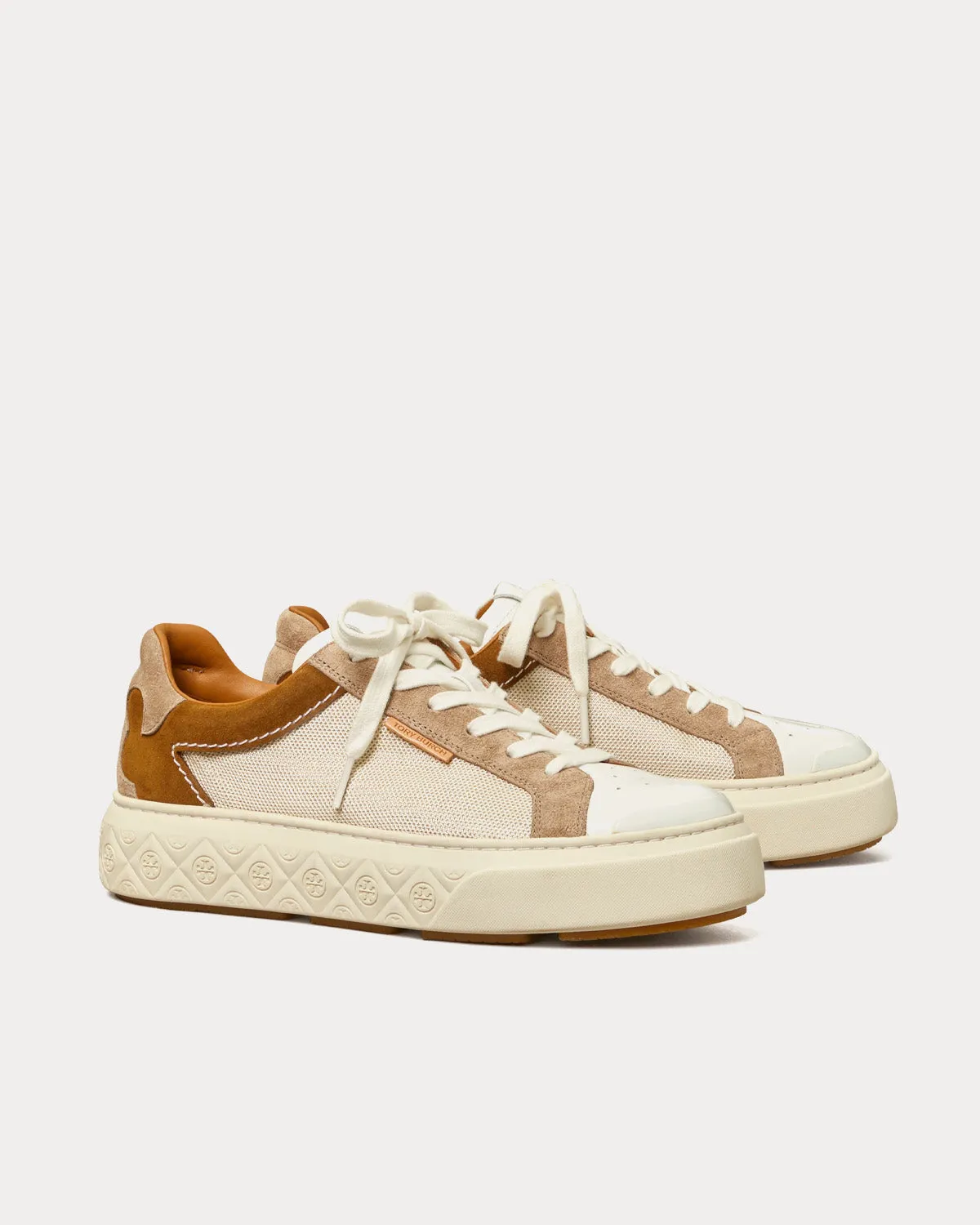 Ladybug White / Purity / Cream / Tabacco Low Top Sneakers