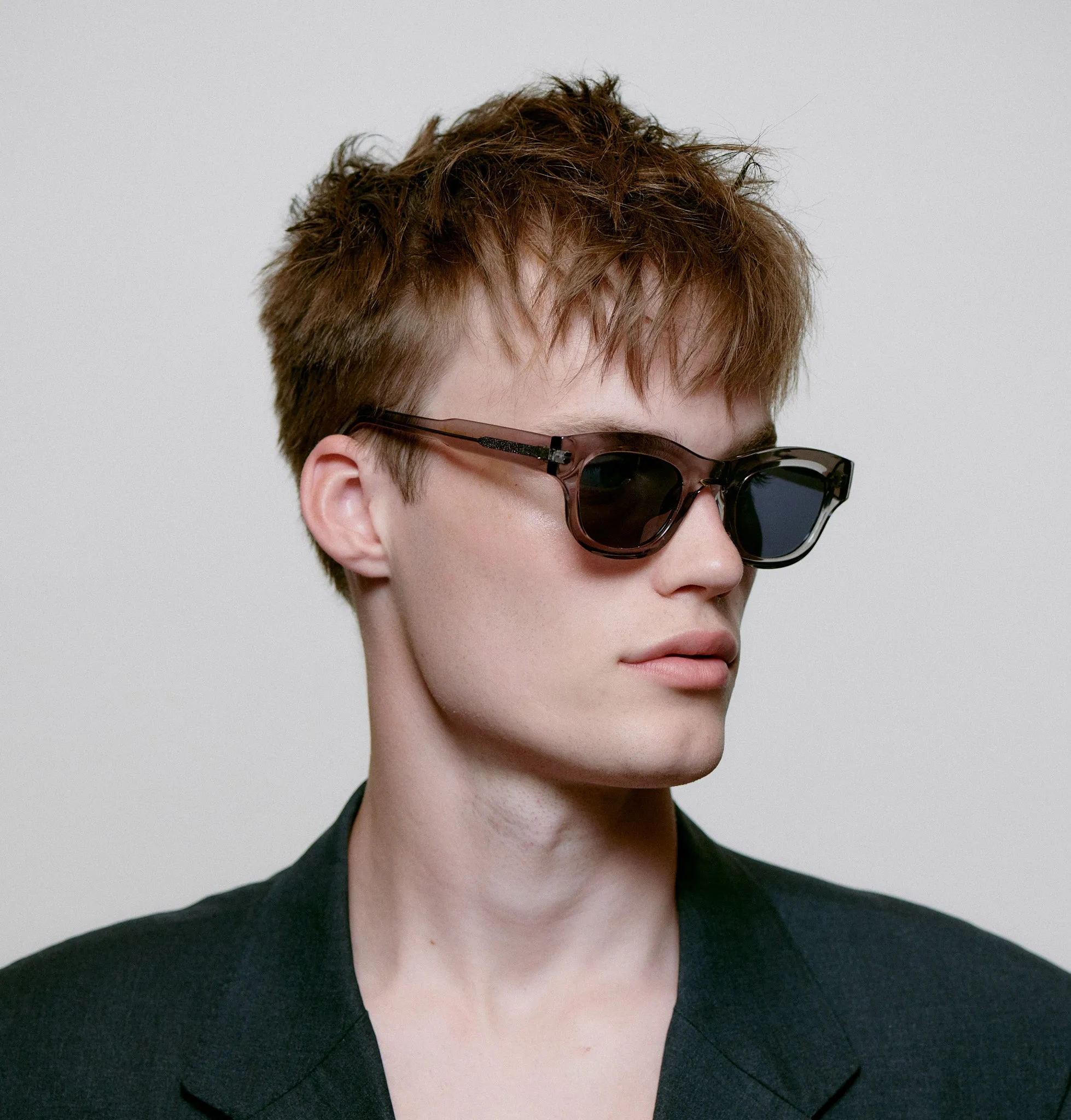 Lane Sunglasses - Grey Transparent