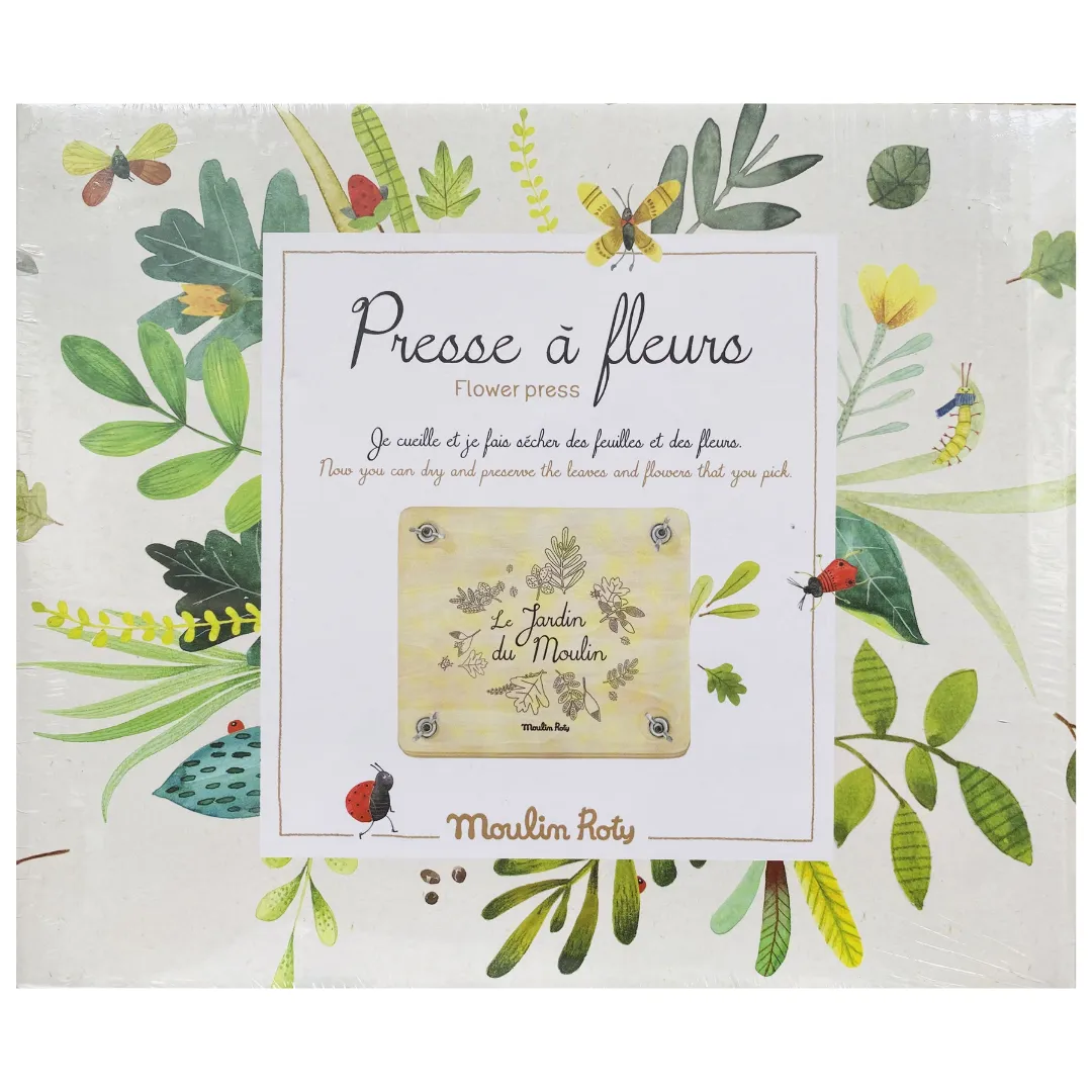 Le Jardin Flower Press by Moulin Roty