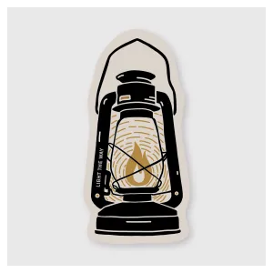 Light The Way Lantern Sticker