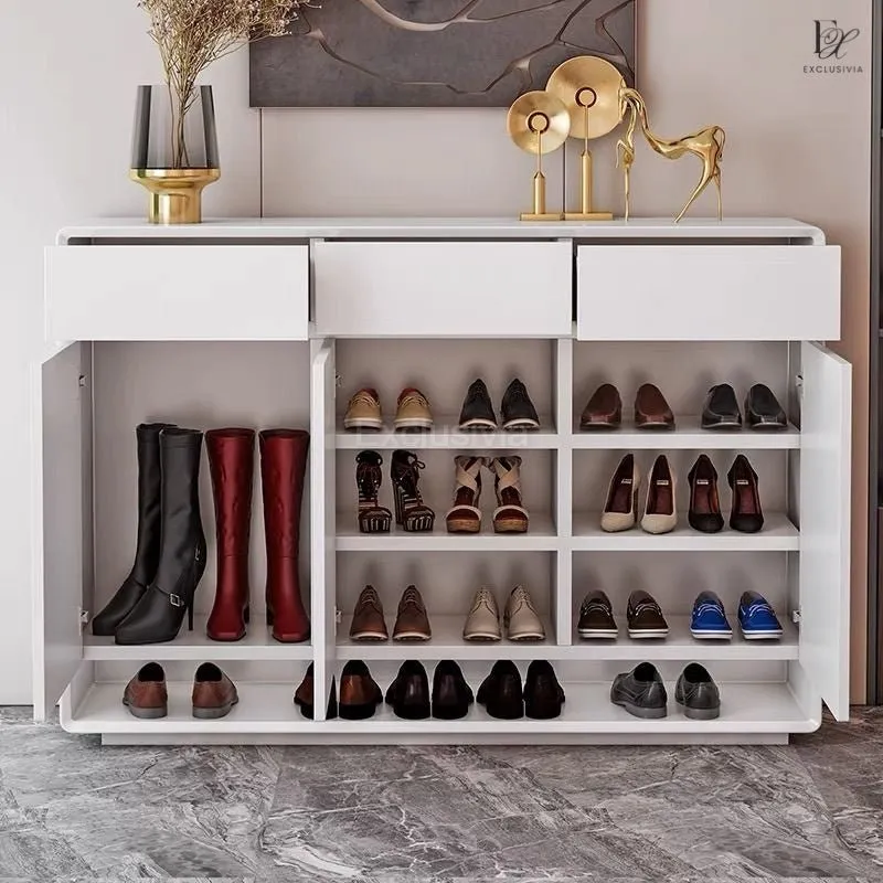 MARK Rattan Shoe Cabinet Rack