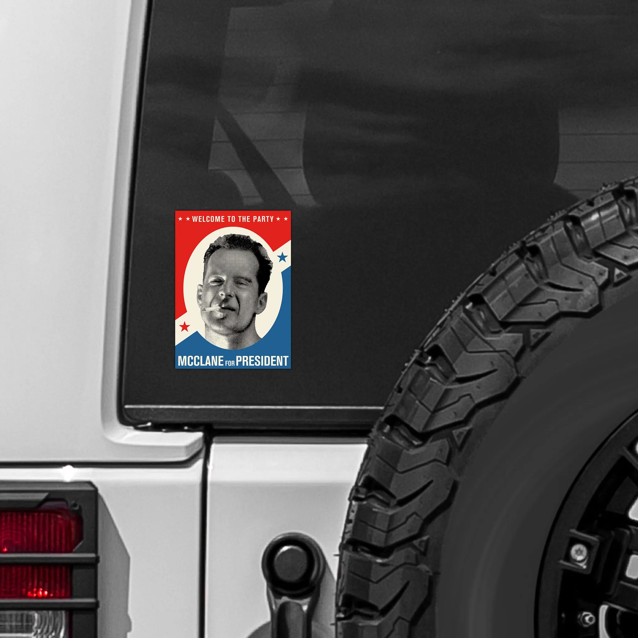 McClane For President Sticker