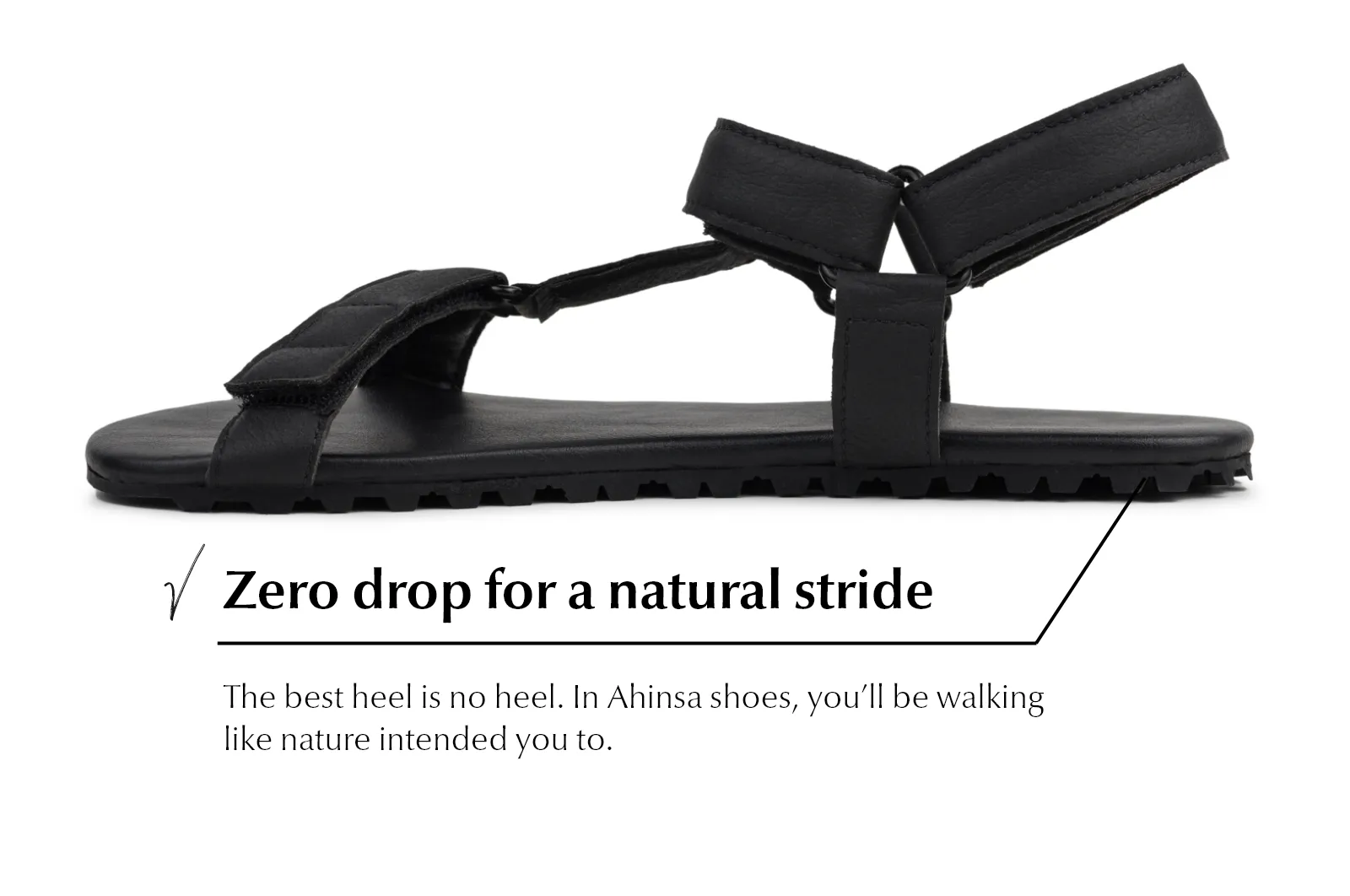 Men's Adventure xWide barefoot trekking sandals