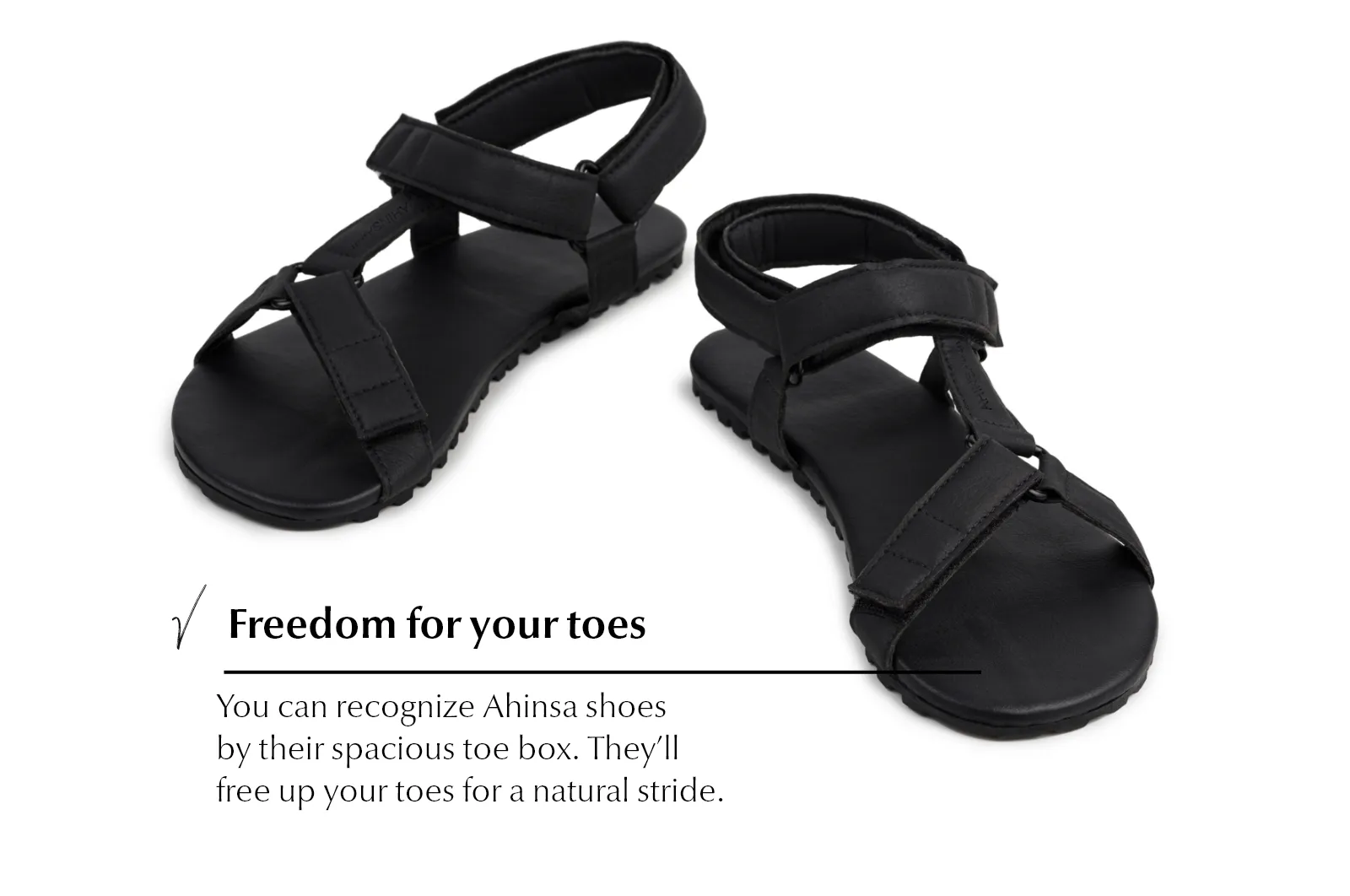 Men's Adventure xWide barefoot trekking sandals