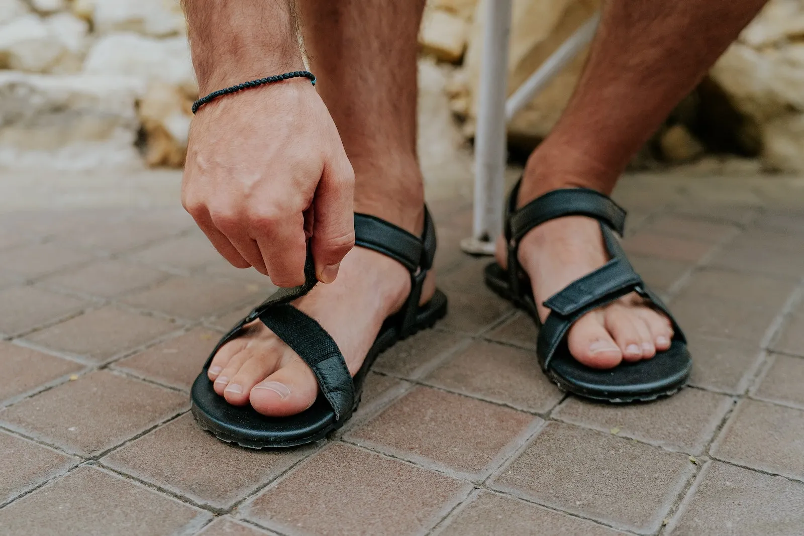 Men's Adventure xWide barefoot trekking sandals