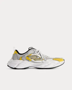 Monday Shoe Grey / White / Yellow / Black Low Top Sneakers