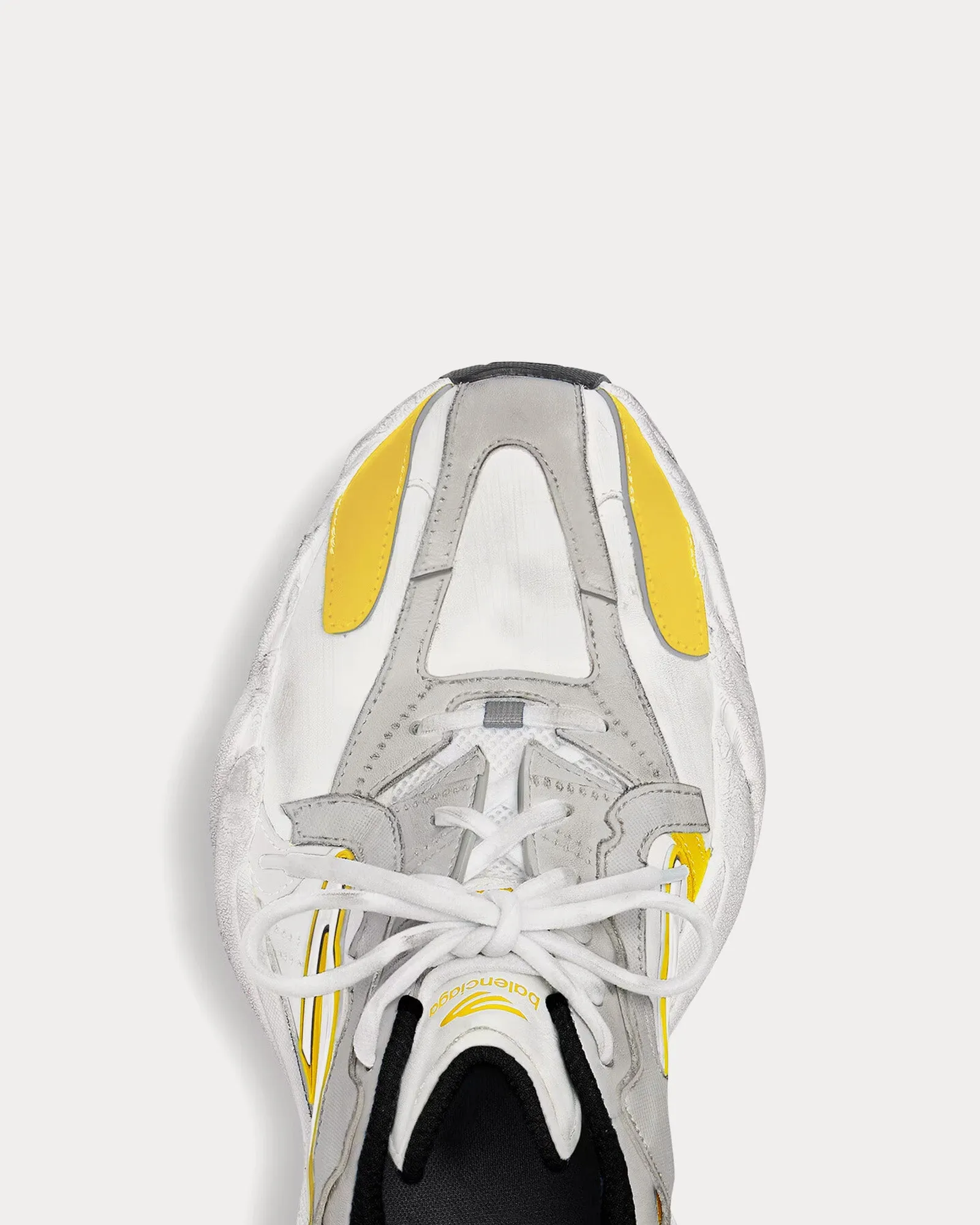 Monday Shoe Grey / White / Yellow / Black Low Top Sneakers