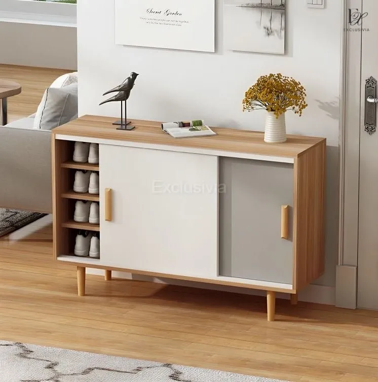 Nathan Shoe Cabinet Wooden