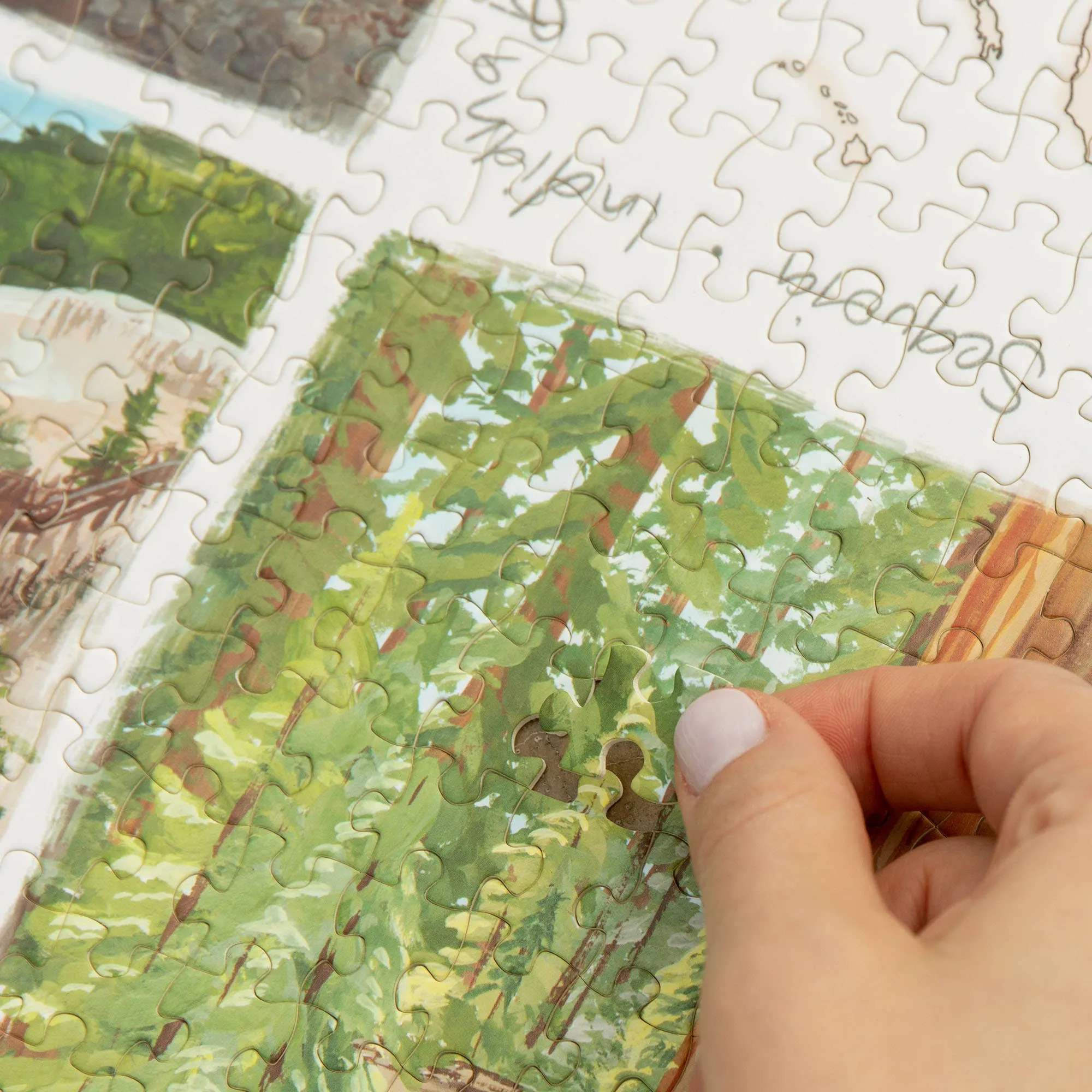 National Parks Puzzle by 1Canoe2  - 1,000 Piece