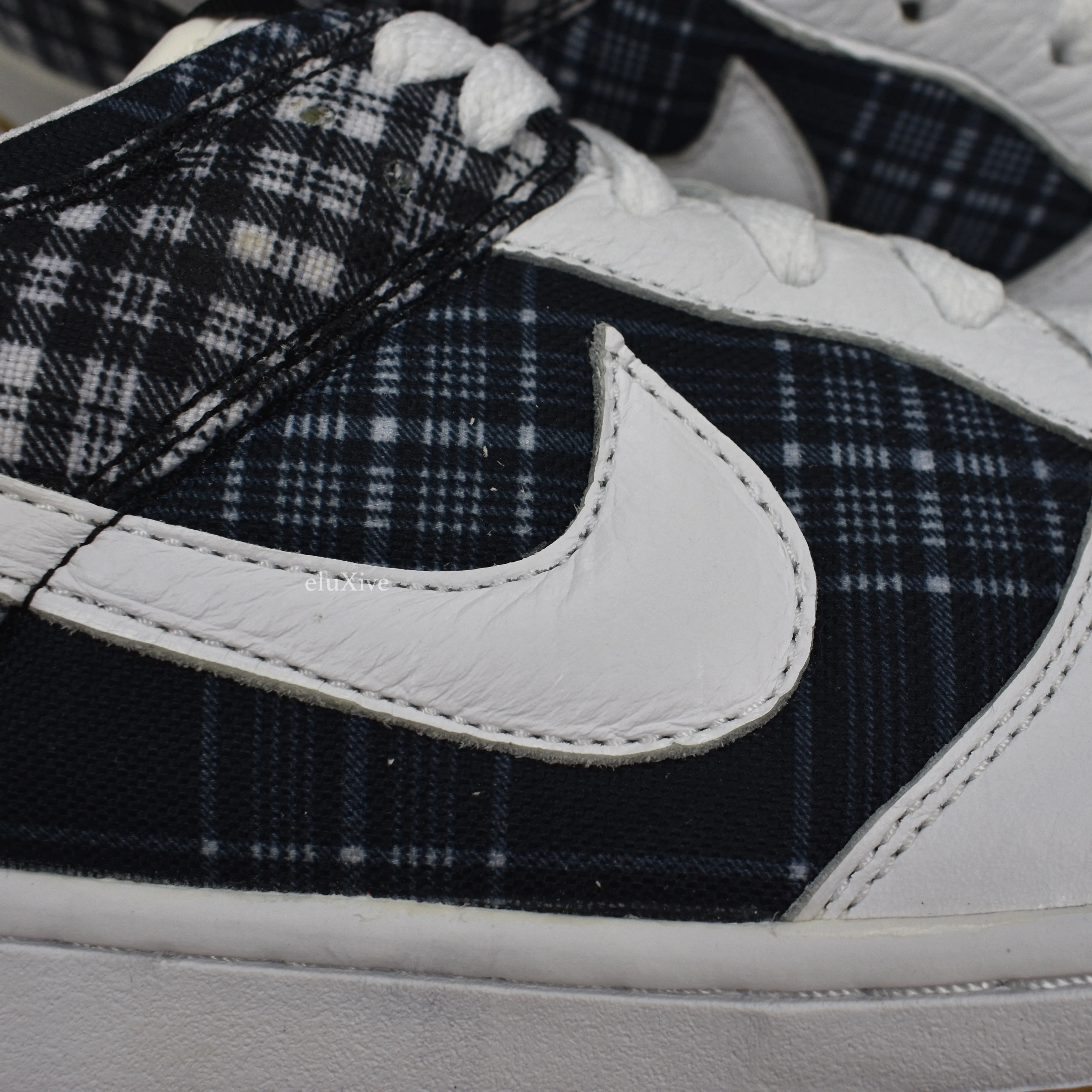 Nike - Dunk Low 'Black/White Plaid'