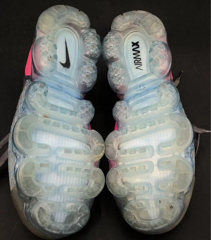 Nike Men's Air VaporMax Flyknit 2 942842-004 Gray Low-Top Athletic Shoes - Sz 7