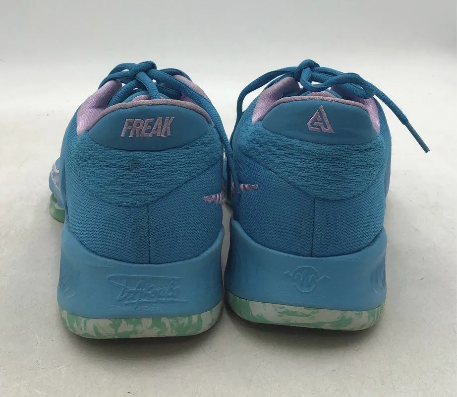 Nike Men's Zoom Freak 4 DJ6149-400 Blue Athletic Shoes - Size 10.5